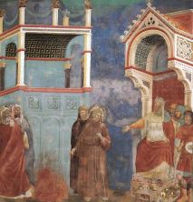 legend of st francis - [11] - st francis before the sultan (trial by fire).jpg